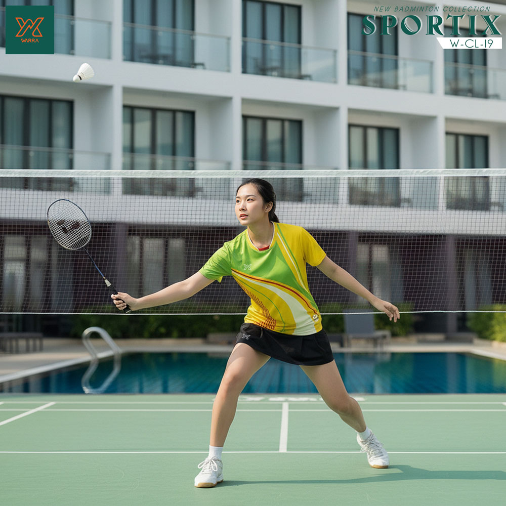 Áo Cầu Lông Nam W-CL-19 Màu Đỏ Năng Động - Ảnh 5