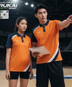 Áo Đồng Phục Thể Thao CALLER-06 - Cam Năng Động