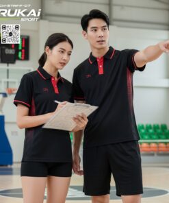 Áo Polo Huấn Luyện Viên Đen - STAFF 07