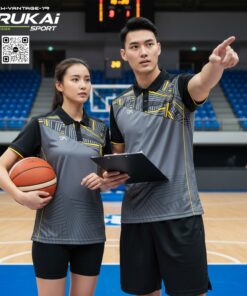 Áo Coach Thể Thao VANTAGE 19 Màu Xám Đậm